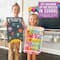 Hadley Designs 11" x 17" Colorful Preschool Educational Laminated Posters for Toddlers Set